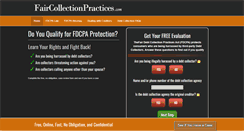 Desktop Screenshot of faircollectionpractices.com